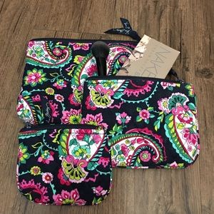 Vera Bradley Makeup-bag Trio