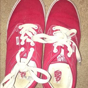 red vans!!!