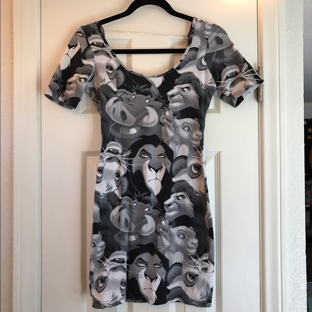 Disney's the Lion King bodycon dress