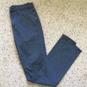 GREY HIGH RISE SKINNY