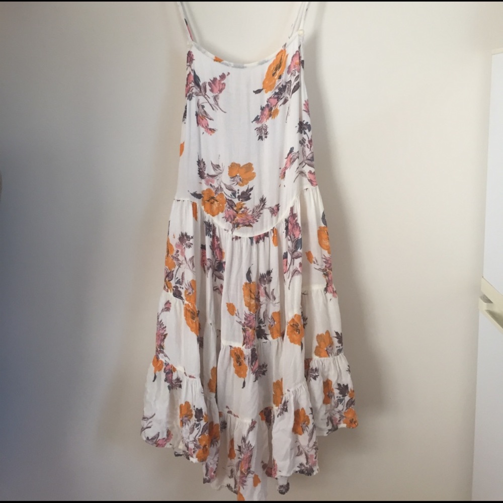 Free People Floral Slip Dress