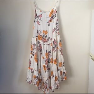 Free People Floral Slip Dress