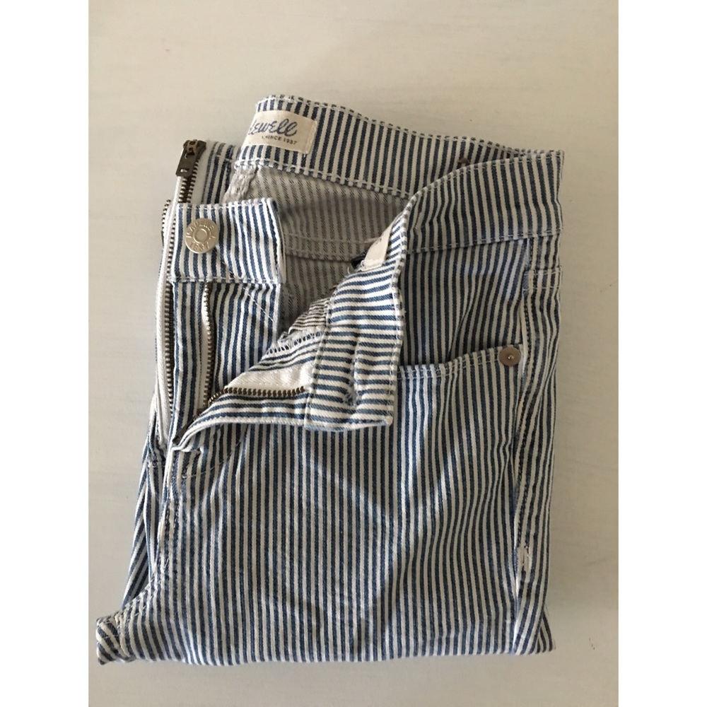 Madewell Stripped Jeans