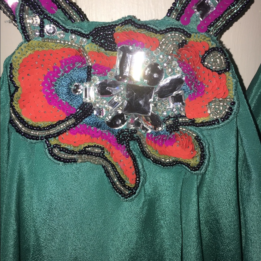 French Connection Silk Party Dress - Picture 4 of 5