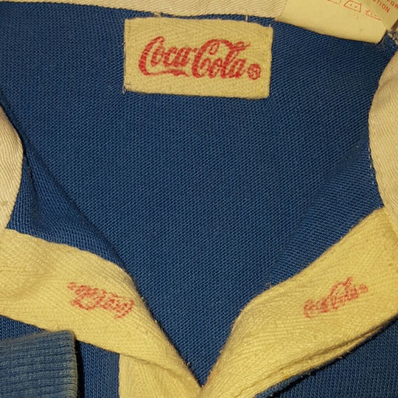 VINTAGE COCA-COLA RUGBY - Picture 2 of 3