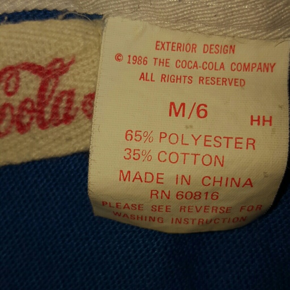 VINTAGE COCA-COLA RUGBY - Picture 3 of 3