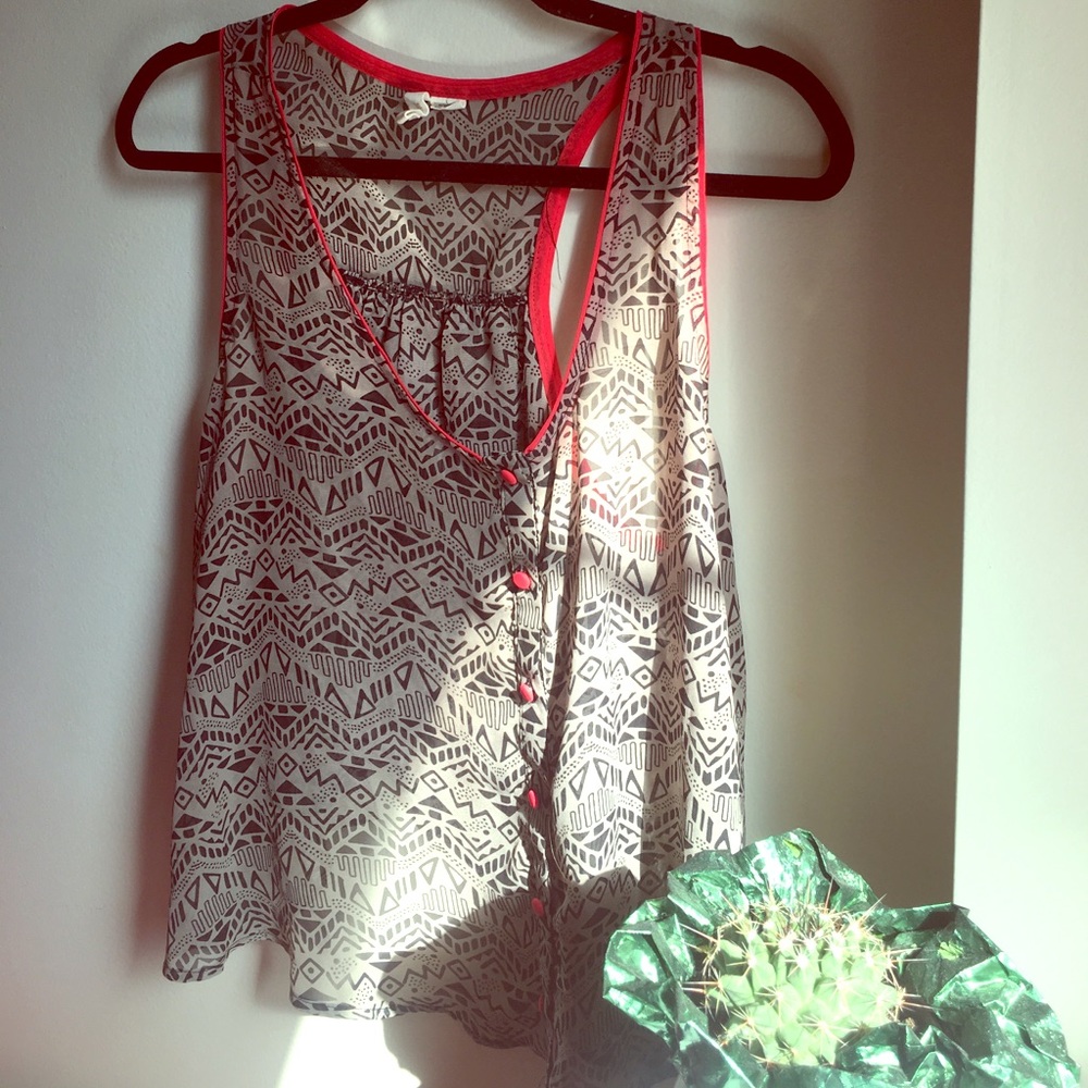 Patterned blouse