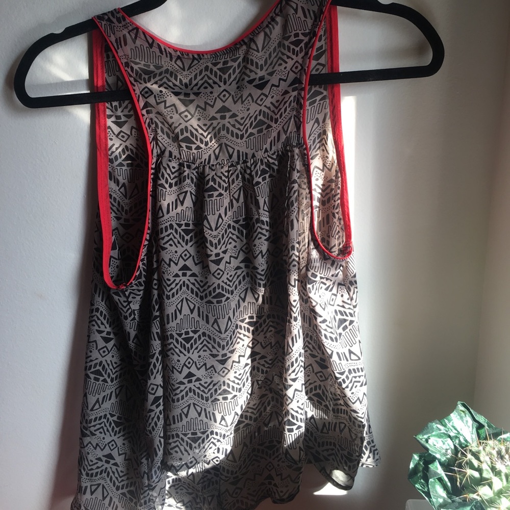 Patterned blouse - Picture 3 of 4