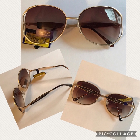 Steve Madden Accessories - Gold Madden Sunglasses