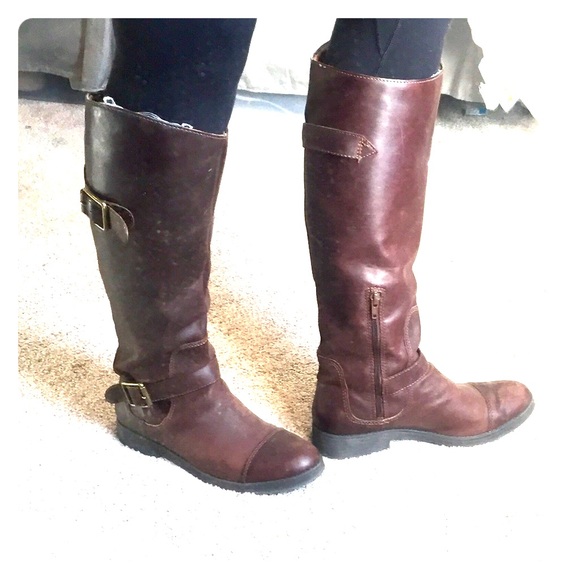 Lucky Brand Shoes - FINAL PRICE. Lucky brown leather riding boots, 8.