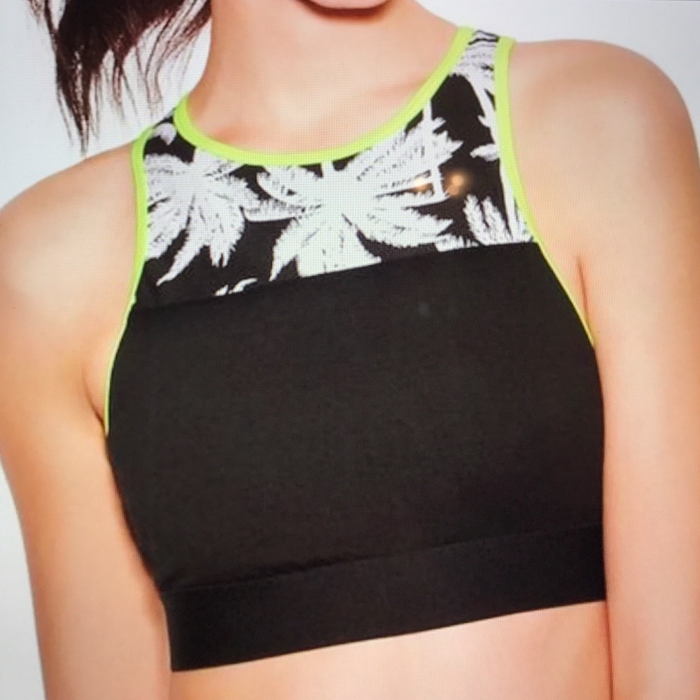 PINK High Neck Sports Bra