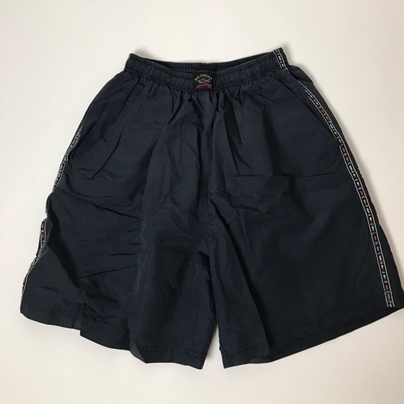 Mens Paul & Shark swim short Navy size Medium - Picture 1 of 5