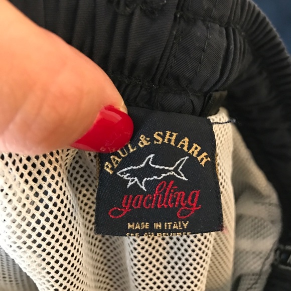 Mens Paul & Shark swim short Navy size Medium - Picture 5 of 5