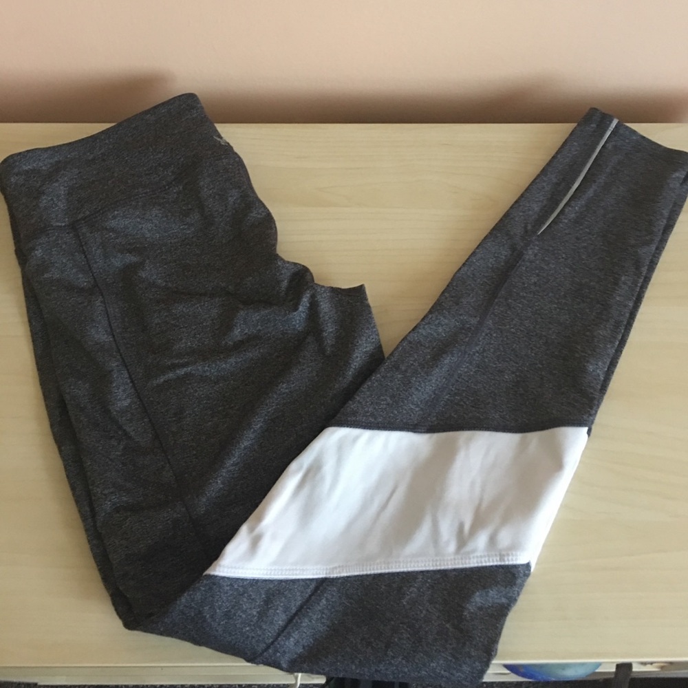 Forever 21 Dark Heather Grey Athletic Tights