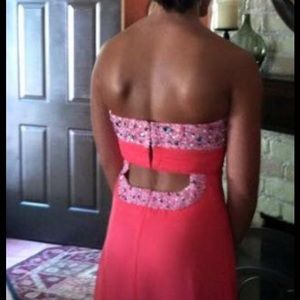 Handmade prom dress