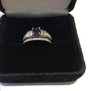 14kt White Gold Diamond Neil Lane Wedding Set