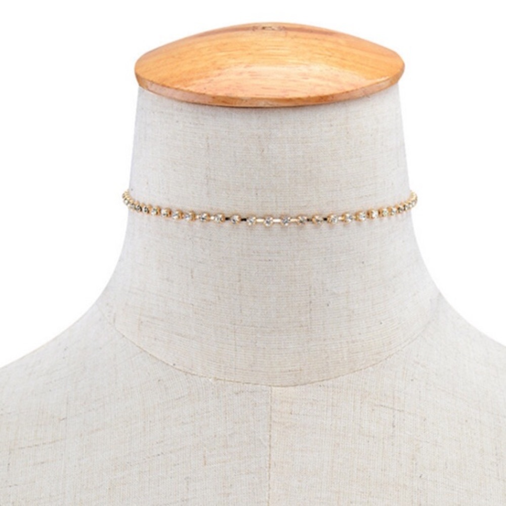 Last✨🆕Victoria Choker Set Gold Dainty Necklace - Picture 4 of 6