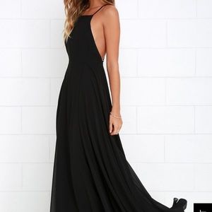 Long Black Gown
