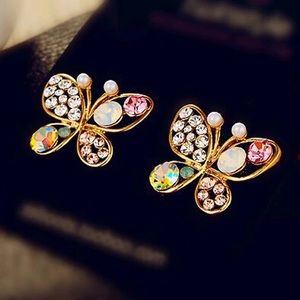 Butterfly Stud