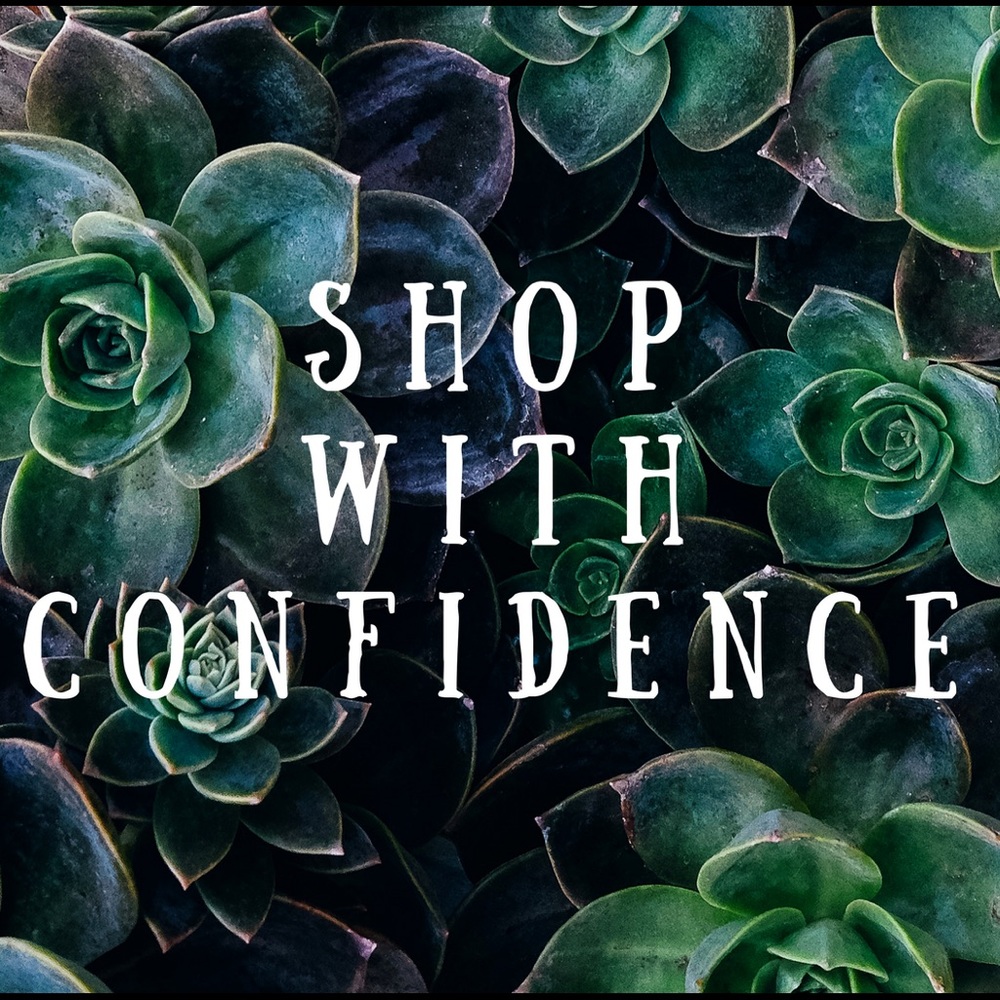 shop with confidence 🎉💕🤗