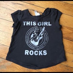 H&M baby girls Rock TShirt 🎸