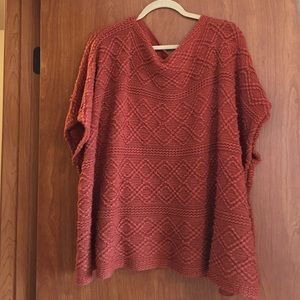 Beautiful burnt orange knit top!