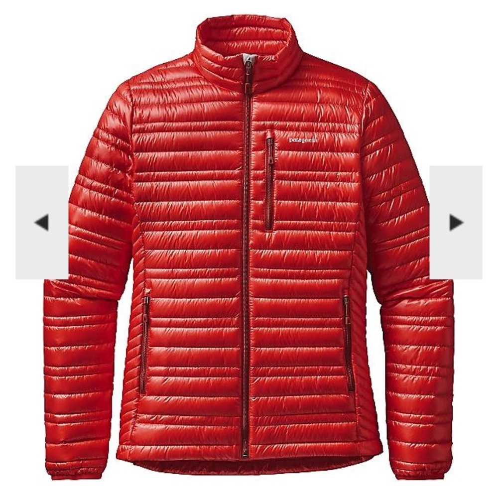Women's Medium Patagonia Down Jacket Red