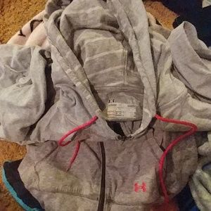 Under armor zip up hoodie