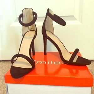 SIMMI Zendaya black suede