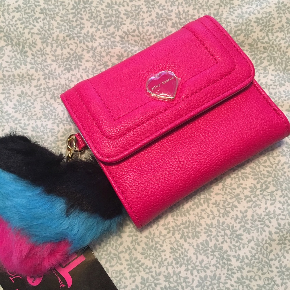 NWT Betsey Johnson Trolls xox French Wallet - Picture 2 of 7