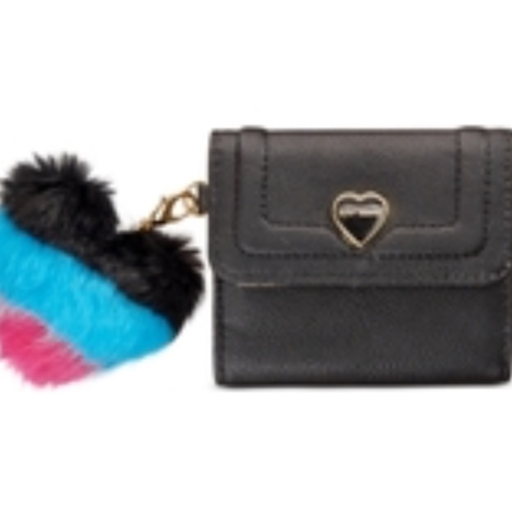 NWT Betsey Johnson Trolls xox French Wallet - Picture 6 of 7