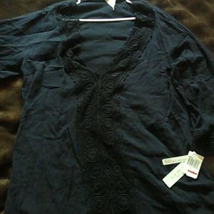 Swimsuit cover up tunic La Blanca