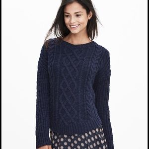 Banana Republic Chunky Knit Pullover Sweater