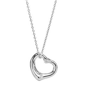 Authentic Tiffany & Co. Diamond & Silver necklace!