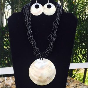 Beach themed necklace