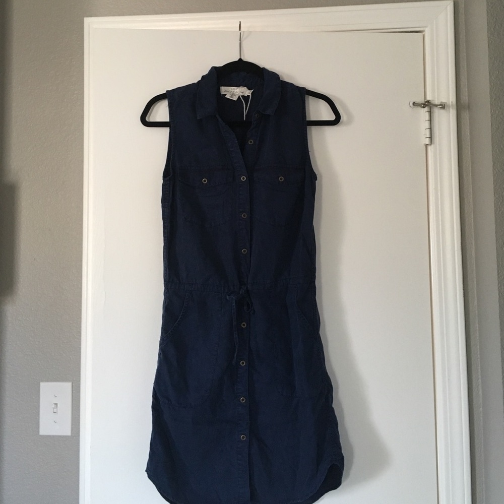 Blue Sleeveless H&M L.O.G.G. Dress