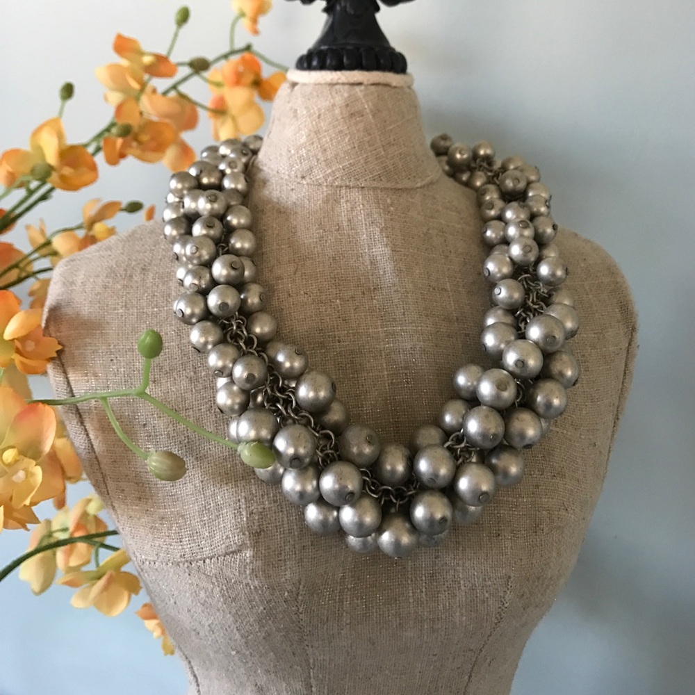 Beaded Statement Necklace