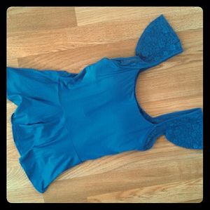 Victoria Secret blue top