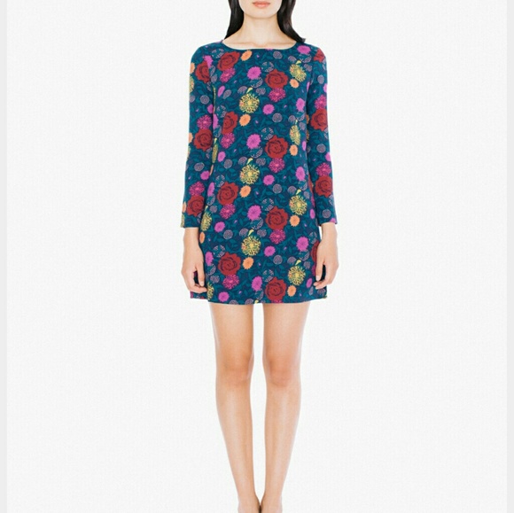American Apparel Dresses & Skirts - NWT FLORAL AMERICAN APPAREL DRESS