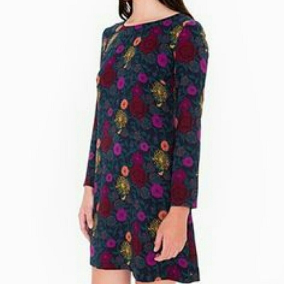 NWT FLORAL AMERICAN APPAREL DRESS - Picture 3 of 6