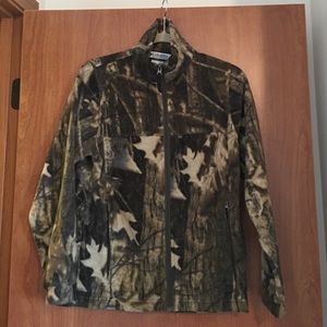 Boys Large (14/16) Camo Columbia Fleece. EUC!