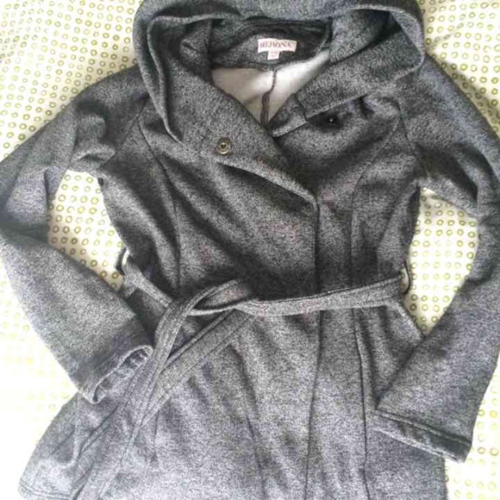 Merona Hooded Sweatshirt wrap Sz M