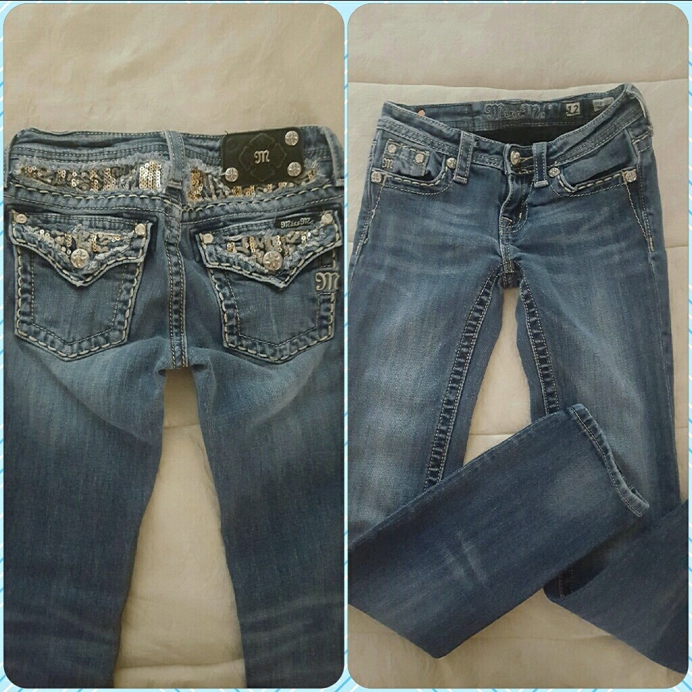 Miss Me Jeans girls sz 12 ❤FINAL PRICE DROP