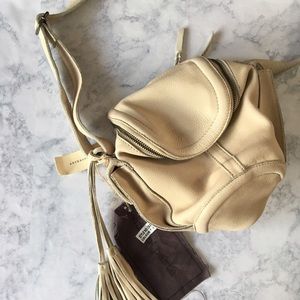 Anthropologie Cut n Paste leather crossbody bag