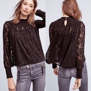 Anthropologie Amanna Lace Top