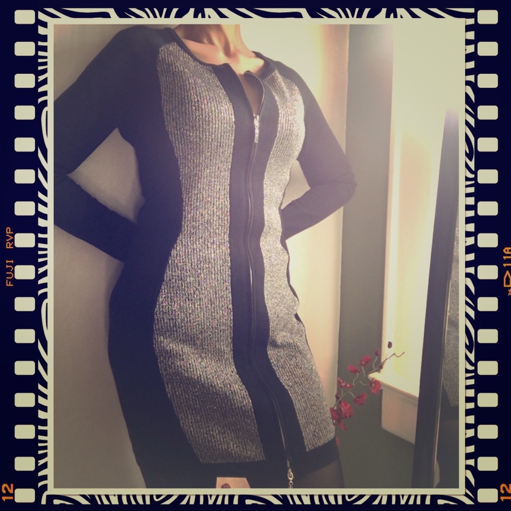 Super Sexy Front Zip Dress