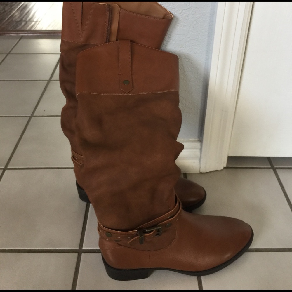 Mid calf boots