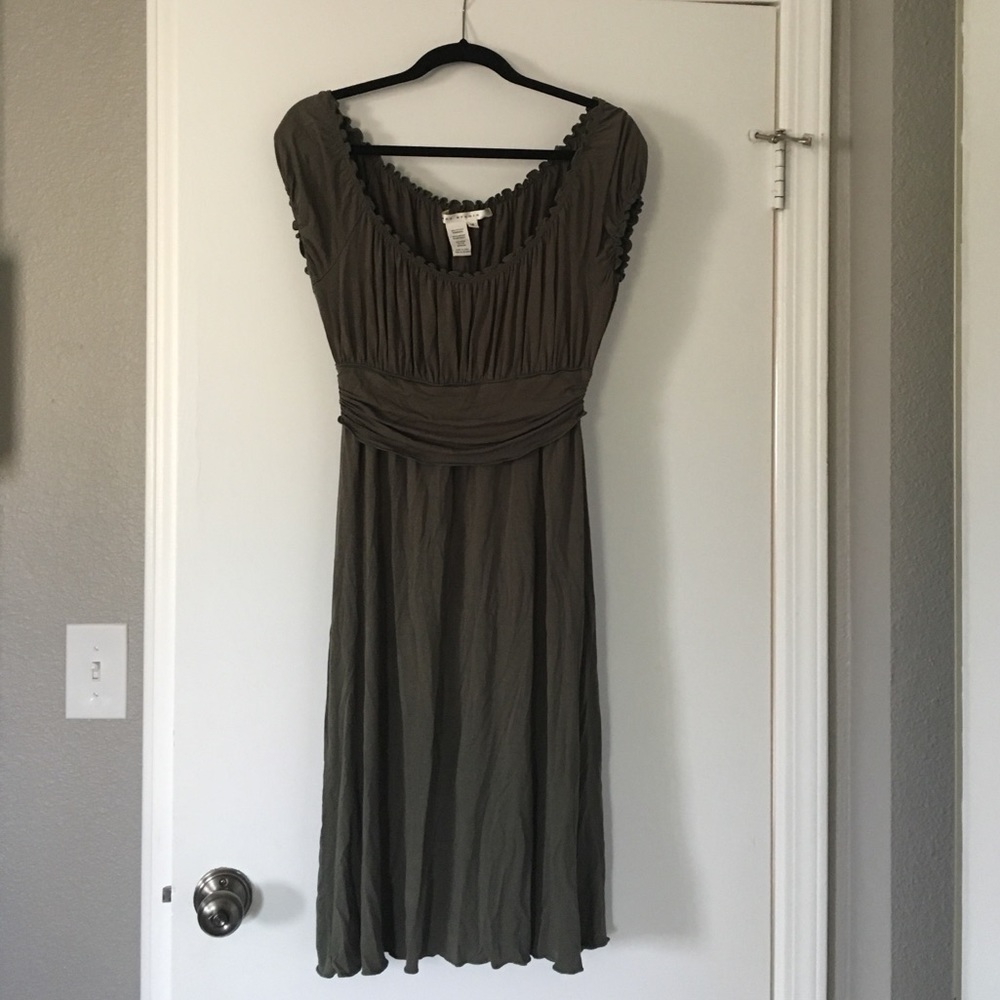 Max Studio Sage Green Dress