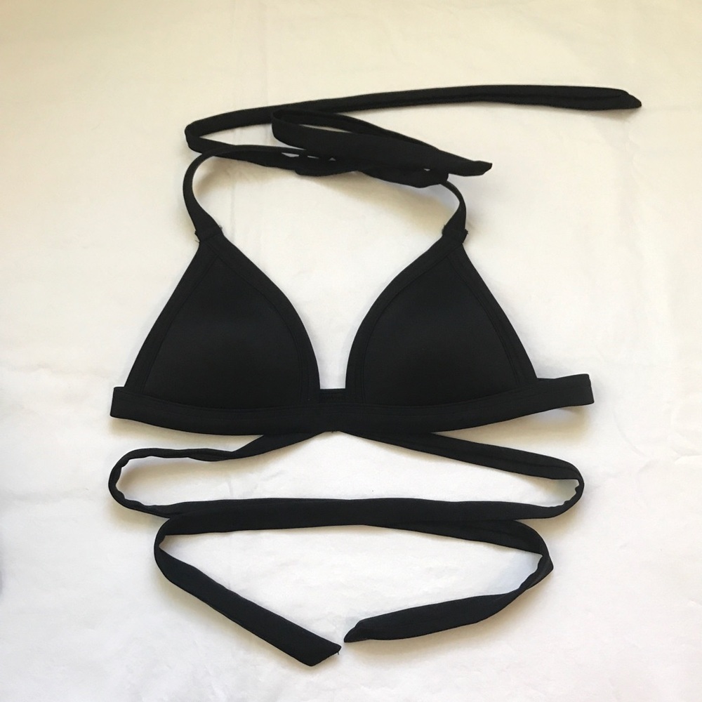 VS PINK black bikini top