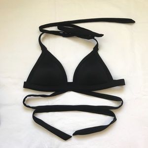 VS PINK black bikini top